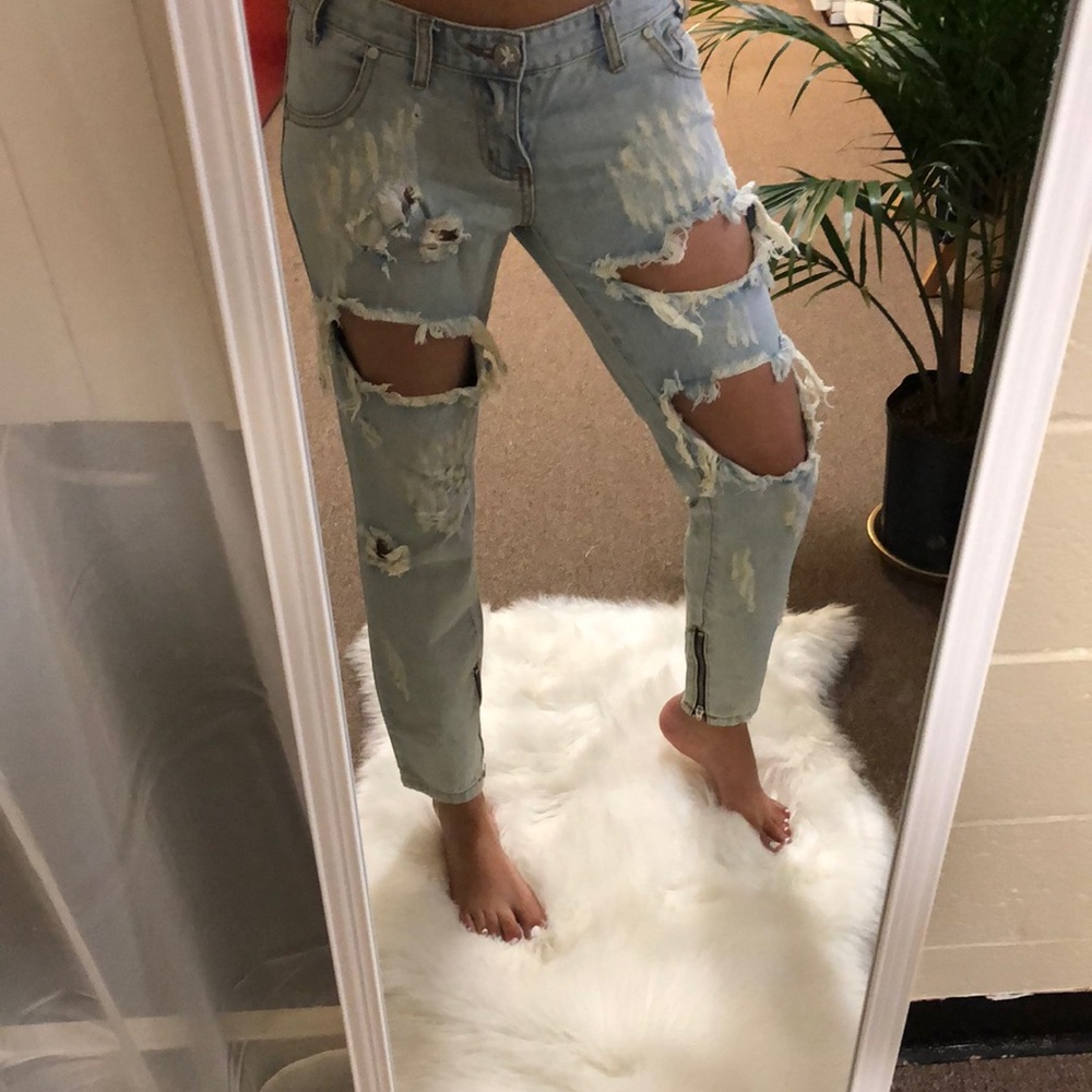 One teaspoon thrashed free bird women’s Jeans